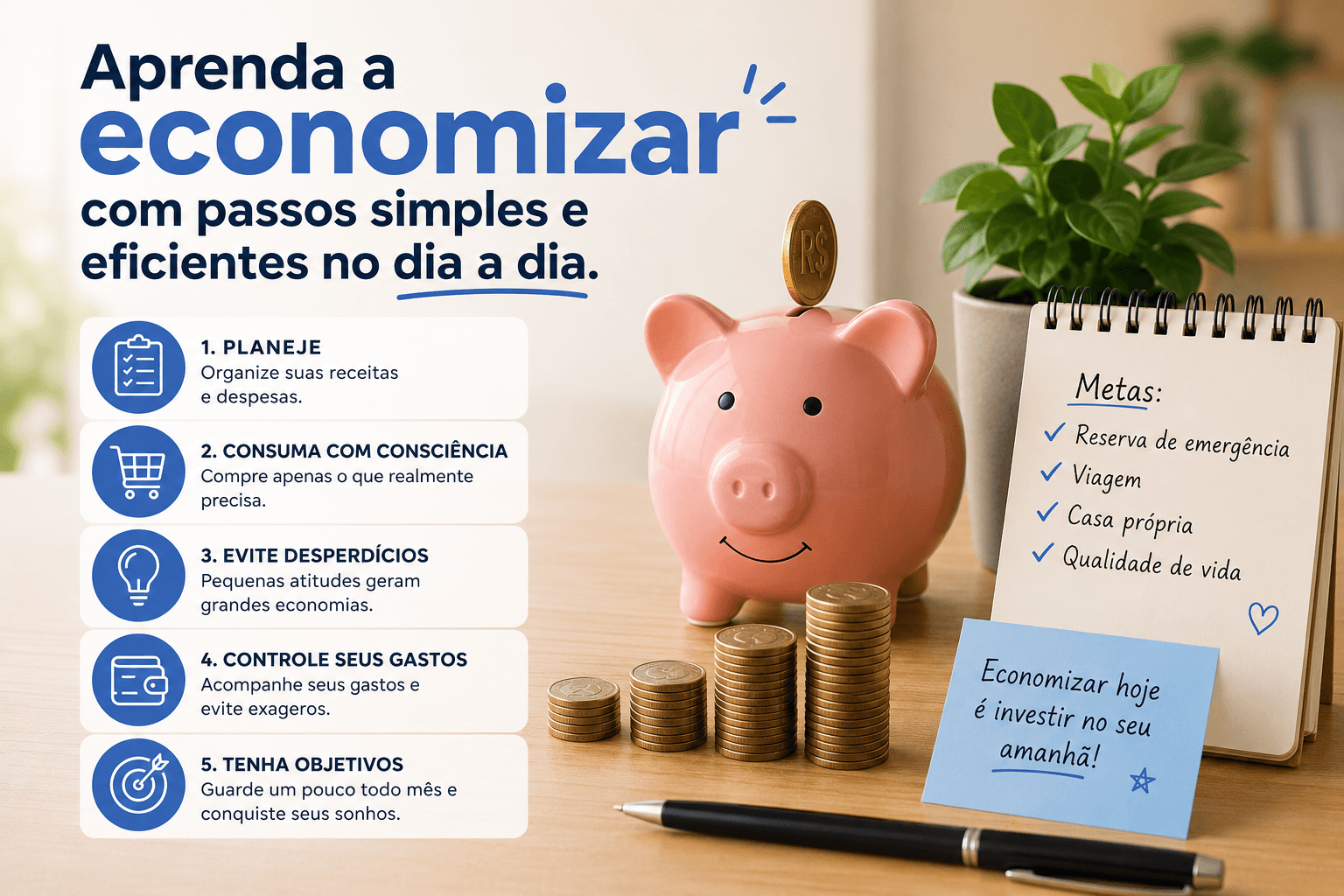 Dicas Praticas para Economizar